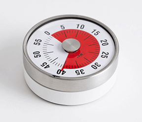 TFA Analog kitchen timer PUCK