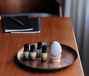 Yohaku Porcelain aroma stone - Egg