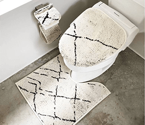 JOURNAL STANDARD FURNITURE SIDI TOILET COVER & MAT